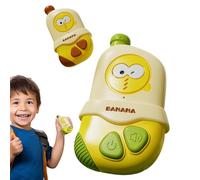 Talkies-Walkies pour | Lampe Torche en Forme de Banane,2 Pièces Design Banane En Dessin Animé Avec Lampe Torche Jouets Talkie-Walkie - pour Garçons Filles Jeu Intérieur Extérieur Cosplay Maison Parc V