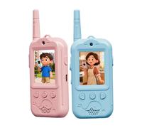 Talkies-Walkies Vidéo Outil de Communication Interactive en Temps Réel | Talkie-Walkie Pour Avec Vidéo pour Anniversaire Fête Pâques Noël Maison Camping entre et