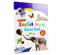 Talking Books, English Interactive Audio Learning Toy, Educational Electronic , for Kids Ages 0-6, Language Development at Home Living Room, Preschool, Kindergarten