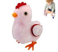 Talking Chicken - Répétient Ce Que Vous Dites Walking Chick Electric Interactive Animated Toy, Interactive Farged Animals Chantant Le Jouet Doll Gift For Kids - Nourrissez-la, Regardez-la Chanter, Dan