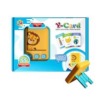 Talking Flash Cards, Toddler Learning Cards, Early Learning Cards, Educational Card Toys, Sensory Card Reader, Flash Cards Flash Cards for Kids, Preschool Learning, for Boys Girls Aged 2-6 Years Old