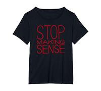 Talking Heads Stop Making Sense T-Shirt, Femme Grandes Tailles, Noir, 3X