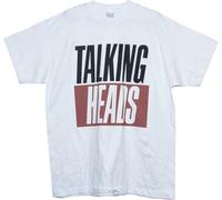 Talking Heads T Shirt Wave Art Rock Festival Graphic Band Tee Manches Courtes(3X-Large)