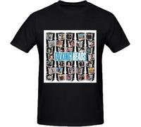 Talking Heads The Collection Mens Funny T Shirts O Neck Black Manches Courtes(Large)