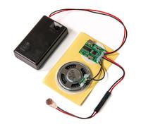 Talking Products, Module de Puce sonore MP3, mémoire de 4 Mo, avec boîtier de Piles AAA. Créez Votre Propre modèle Musical ou Cadeau personnalisé (capteur de lumière)