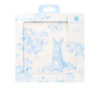 Talking Tables 20 x serviettes en papier bleu et blanc jetables pour Pâques thé anniversaire mariage baby shower vaisselle decoupage recyclable sans plastique fabriqué en UE 3 plis 33 cm