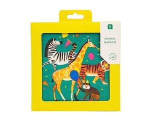 Talking Tables Animal-Napkin Boho Large Paper Cups, Multicolores