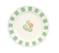 Talking Tables Assiette décorative en émail Motif floral 20 cm