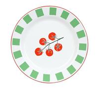 Talking Tables Assiette en Émail Artisanal 20cm Design Tomate, Incassable & Lavable au Lave-Vaisselle, Vaisselle Réutilisable pour Repas Intérieur & Extérieur