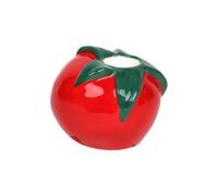 Talking Tables Porte-Bougie en Céramique Support pour Bougie Intérieur/Extérieur Décor de Table Tomate Centre de Table Décoration Printemps Dîner Anniversaire Mariage Fête des Mères Cadeaux