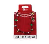 Talking Tables Christmas Entertainment Light Up Necklace