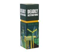 Talking Tables Deadly Desstinations Berlin Murder Mystery Game | Expérience de dîner détective pour Adultes | Activité de résolution de Crimes avec Lampe Torche UV
