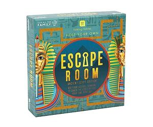 Talking Tables Egyptian Theme Escape Room Game Kids | Solve Unique Puzzles and Codes to Escape The Pharaoh's Curse | Interactive Family Games Night, Age 9+, 2+ Players