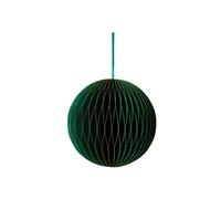 Talking Tables Grande Décoration Nid d'Abeille Vert Foncé pour Fête, Noël | Décor à suspendre avec bords scintillants | Facile à assembler pour des occasions spéciales