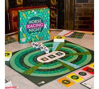 Talking Tables Jeu de Société de Courses de Chevaux 6 Joueurs - Idéal pour Soirée Jeux en Famille ou Cadeau d'anniversaire - 420 Cartes