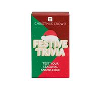 Talking Tables Jeu Trivia de Noël | Quiz de Noël, Jeux de Table Amusants pour Les familles, Les Enfants, Les Adultes, Remplissage de Bas, Cadeaux pour Lui ou Elle