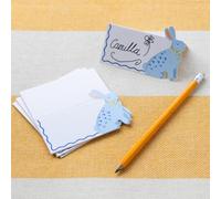 Talking Tables Lot de 12 porte-cartes de table en forme de lapin de Pâques pour table de printemps, déjeuners de Pâques, réunions de famille, célébrations saisonnières, dîners et lieux de nom, sans