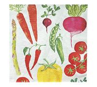 Talking Tables Lot de 20 serviettes de table pliées pour votre table 16,5 cm