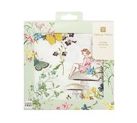 Talking Tables Lot de 20 Serviettes en Papier Feerique | Multicolore, Fleurs et Papillons, Décoration, Anniversaire pour Filles | Baby Shower