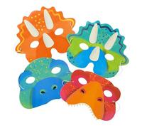 Talking Tables Lot de 8 cartes faites pour les garçons | Idéal pour les cadeaux, les filles ou les fêtes à thème, Dinomasks, S UK
