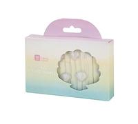 Talking Tables MERMAID-SHELLLIGHT We Heart Birthdays Pink Balloon Plates, Papier, Multicolores, 2,5 x 13,5 x 12,4 cm