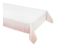 Talking Tables Nappe en Papier Rose Jetable, 180cm x 120cm, Design Ombré Pastel Élégant