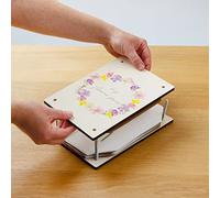 Talking Tables Kit de presse à fleurs en bois pour fournitures artistiques et artisanales ou décorations de cartes | Conservez un souvenir spécial | Cadeaux créatifs pour elle, enfants, adultes
