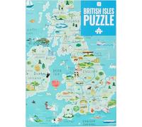 Talking Tables Puzzle Carte des Îles Britanniques 1000 pièces - Cadeau de Voyage Royaume-Uni, 68cm x 49cm