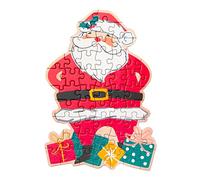 Talking Tables 50 pièces Père Puzzles pour Enfants à partir de 3 Ans, boîte de réveillon, Cadeau, idées de Remplissage de Bas de Noël