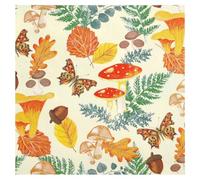 Talking Tables Serviettes en Papier Jetables Lot de 20 Motifs Automne 3 Plis pour Fêtes Anniversaires Décoration de Table Saisonnière Accessoire Restauration 33 x 33 cm