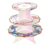 Talking Tables Truly Scrumptious Présentoir à gâteau réversible Parfait pour présenter des friandises sucrées ou salées à Votre goûter, 37 x 30 cm