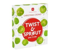 Talking Tables Twist & Sprout Jeu de Noël pour enfants, mini défi festif sur le thème des germes, 10 tâches insolites en 45 minutes, jeu familial pour enfants à partir de 8 ans et plus, remplissage de