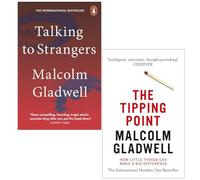 Talking to Strangers & The Tipping Point By Malcolm Gladwell 2 Books Collection Set