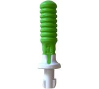 TalkTools Sensi Tip - Pour enfants autistes, TDAH, orthophonie - Améliore la morsure, la mastication et la force de la mâchoire - Passe au lave-vaisselle (vert, 1 pièce)