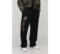 Tall Baggy Fit OF amouflage Print Joggers homme - noir - 2XL, noir