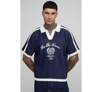 Tall - Chemise de sport brodée homme - ecru - M, ecru