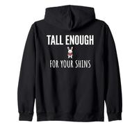 Tall Enough for Your Shins Cute Bunny Rabbit Boxing Sweat à Capuche
