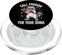 Tall Enough for Your Shins Petite Taille Drôle PopSockets PopGrip pour MagSafe