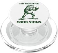 Tall Enough for Your Shins Petite Taille Drôle PopSockets PopGrip pour MagSafe
