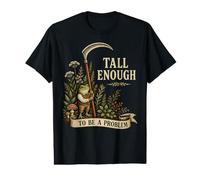 Tall Enough to Be A Problem Drôle Grenouille Short People Meme Men T-Shirt Graphique avec Valeur