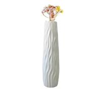 Tall Floor Vase 3D Relief Textured Home Decoration