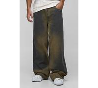 Tall - Jean baggy délavé homme - gris - 32, gris