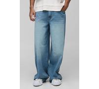 Tall - Jean baggy étoile à strass homme - light wash - 32, light wash