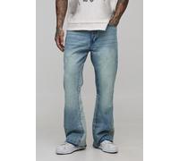 Tall - Jean flare délavé à soufflet homme - gris - 40, gris