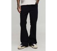 Tall - Jean flare en denim homme - noir - 34, noir