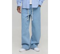 Tall - Jean large en corde à ceinture homme - bleu - 38, bleu