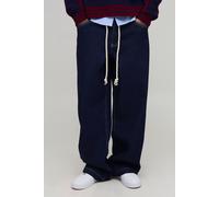 Tall - Jean large en corde à ceinture homme - indigo - 38, indigo