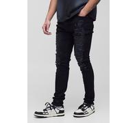 Tall - Jean skinny déchiré homme - noir - 36, noir