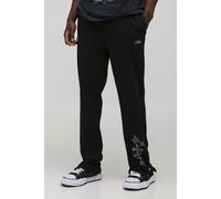 Tall - Jogging à imprimé croisé homme - noir - M, noir