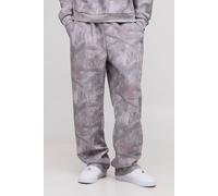 Tall - Jogging oversize délavé à broderie camouflage homme - 2XL, camo
